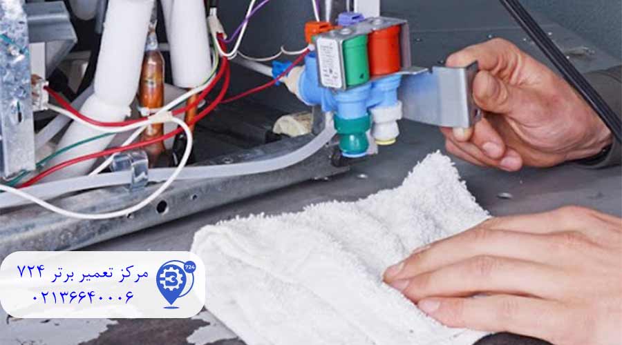 تعمیر-شیر-برقی-یخچال-ساید-ال-جی
