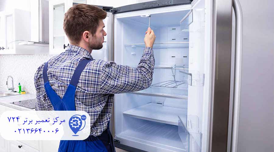 نشانه‌های-خراب-شدن-لاستیک-یخچال-ال-جی
