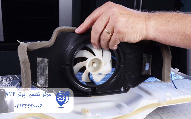 خنک نکردن یخچال ساید اینورتر ال جی