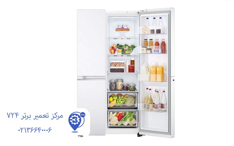 خنک نکردن یخچال ساید اینورتر ال جی