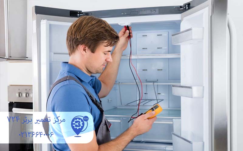 خنک نکردن یخچال ساید اینورتر ال جی