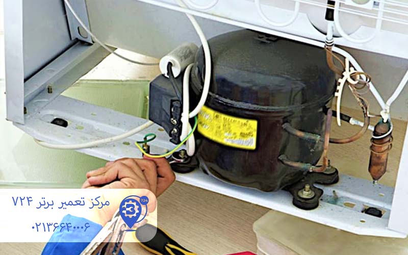 خنک نکردن یخچال ساید اینورتر ال جی
