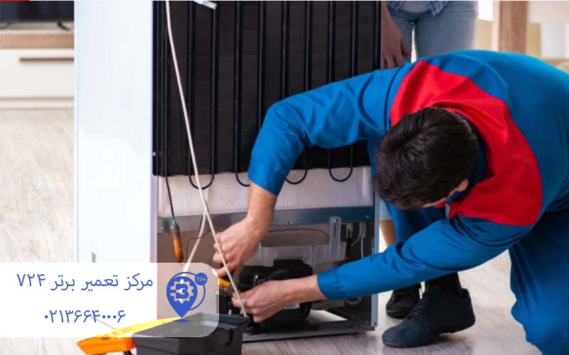 خنک نکردن یخچال ساید اینورتر ال جی