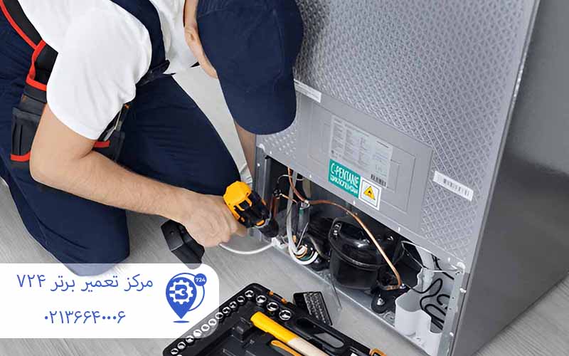ارور سری F یخچال رنزو و نیکسان